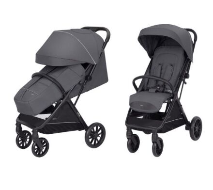 Дитяча прогулянкова коляска Carrello Nero CRL-5514 до 22 кг із чохлом на ніжки Black