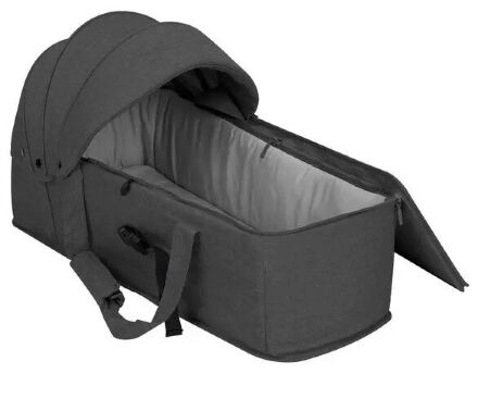 Коляска прогулочная CARRELLO Connect CRL-5502/1 Serious Black для двійні c перенесенням