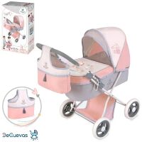 Дитячий візочок для ляльок DeCuevas 85086 з сумкою висота 65 см