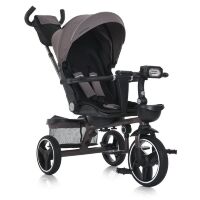Дитячий триколісний велосипед-коляска TURBOTRIKE MT 1003-13 поворотне сидіння, складне кермо, бежевий