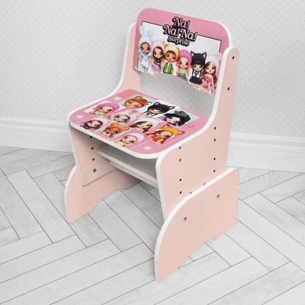 Дитяча парта растишка Bambi B 2071-20 Париж рожевий
