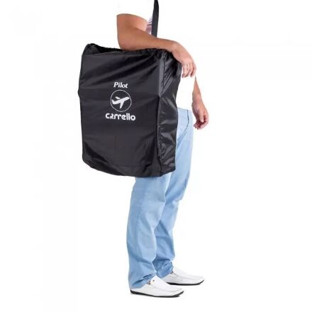 Коляска прогулочная CARRELLO Pilot CRL-1418/1 Denim Blue +дощовик