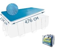 Теплоощадне покриття (солярна плівка) для басейну Intex 28029 ТЕНТ прямокутний 476х234 см