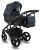 Коляска 2 в 1 Bexa Light FL-2 чорний (геометричні візерунки) - чорний прогулянковий блок