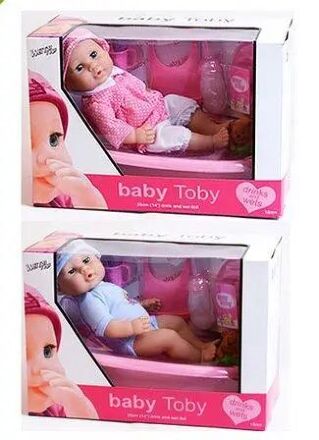 Пупс Baby Toby з ванночкою 30808-4-7
