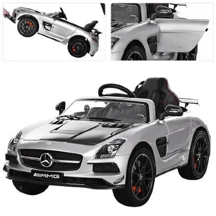 Дитячий електромобіль Mercedes Benz SLS M 2760EBLRS-11-2 срібло