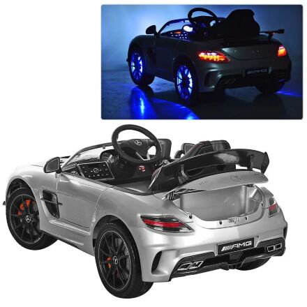 Дитячий електромобіль Mercedes Benz SLS M 2760EBLRS-11-2 срібло