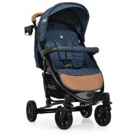 Коляска прогулочная El Camino ME 1011L ZETA Denim Blue синій**
