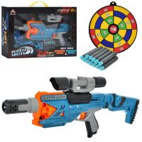 Іграшковий автомат-бластер 58см SB562 з м'якими кулями присосками та мішенню