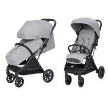 Дитяча коляска прогулянкова Carrello Nero CRL-5514 до 22 кг з чохлом на ніжки Slate Grey