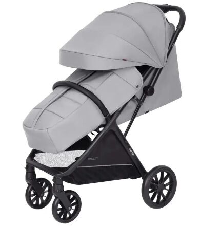 Дитяча коляска прогулянкова Carrello Nero CRL-5514 до 22 кг з чохлом на ніжки Slate Grey