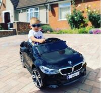 Дитячий одномісний електромобіль Легковий автомобіль JJ2164EBLR-2 BMW ліцензійний / чорний