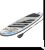 SUP-борд Надувна дошка для плавання/серфінг з веслом Bestway 65342 White Cap Set 305x84x12 см
