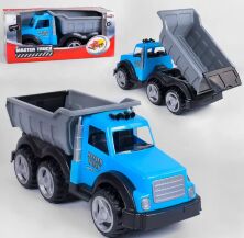 Вантажівка з рухомим кузовом master truck Рilsan 06-621 Дитячі Іграшки Спецтехніка