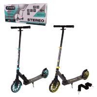 Самокат двоколісний алюмінієвий SC21017 Extreme Motion STEREO з амортизатором/2 кольори