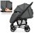 Коляска прогулочная El Camino ME 1011L ZETA Denim Gray сірий**