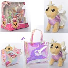 Інтерактивне тварина Собачка Кіккі Лав Toys M 4505 I UA в сумочці (аналог Chi Chi Love)