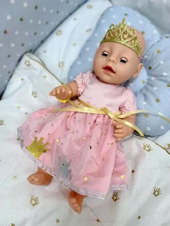 Пупсик реборн лялька для дівчинки, Малятко BL010B-S-UA горщик підгузник соска пляшечка