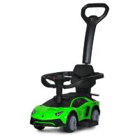 Дитяча каталка толокар 2в1 M 5777EL-5 Машина Lamborghini з батьківською ручкою