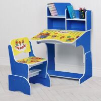 Дитяча парта растишка Bambi B 2071-20 Париж рожевий