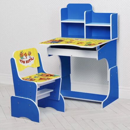 Дитяча парта растишка Bambi B 2071-20 Париж рожевий