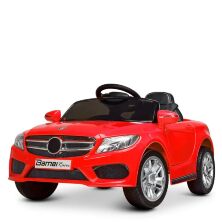 Дитячий одномісний електромобіль Легкова Машина Bambi M 2772EBLR-3 Mercedes з м'яким сидінням / колір червоний