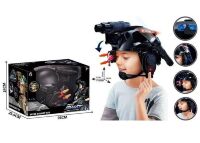 Військовий набір 1261-3 підсвічування, мікрофон, ліхтарик, шолом, бінокль, снаряди