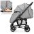 Коляска прогулочная El Camino ME 1011L ZETA Denim Silver сріблястий**