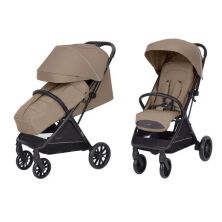 Дитяча коляска прогулянкова Carrello Nero CRL-5514 до 22 кг з чохлом на ніжки Melon Beige