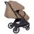 Дитяча коляска прогулянкова Carrello Nero CRL-5514 до 22 кг з чохлом на ніжки Melon Beige