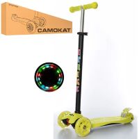 Самокат дитячий складаний iTrike JR 3-003-1-B MAXI 8 кольорів принт