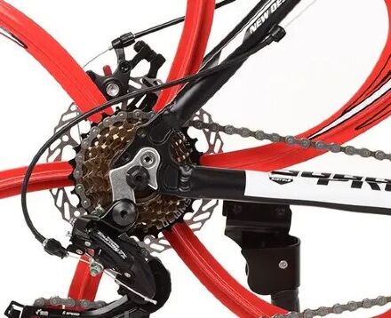 Алюмінієвий гірський велосипед MTB T26BLADE 26.1 B SHIMANO колеса 26 дюймів/ колір білий