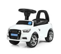 Дитяча каталка-толокар Аудіо M 3147A-1 білий**