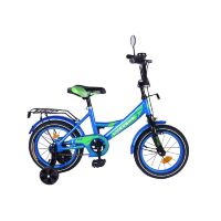 Велосипед дитячий двоколісний для хлопчика Like2bike 211401 Sky колеса 14д з дзвіночком і ручним гальмом