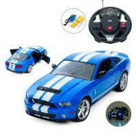 Дитяча машинка на радіокеруванні з кермом Ford Mustang 2170A світяться Червона фари