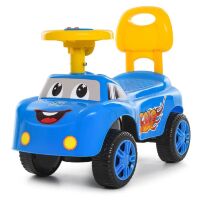 Дитяча машинка каталка-толокар Bambi M 4073-4 музика синій**