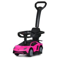 Дитяча каталка толокар 2в1 M 5777EL-8 Машина Lamborghini з батьківською ручкою