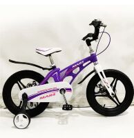 Велосипед дитячий двоколісний MARS-16 Lilok дискові гальма колеса 16 дюймів фіолетовий