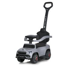 Дитяча машинка каталка-толокар з мотором із батьківською ручкою M 6053BLR-11 Електромобіль Maybach
